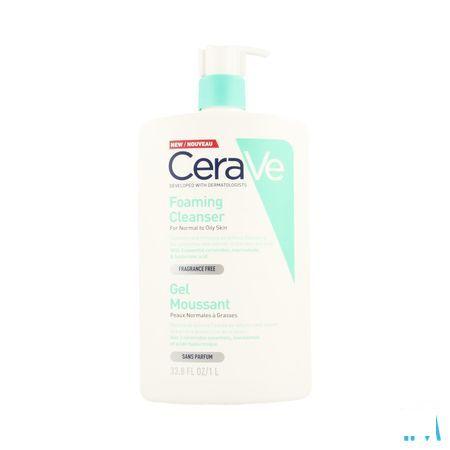 Cerave Schuimende Reinigingsgel Pompfl 1l  -  Cerave