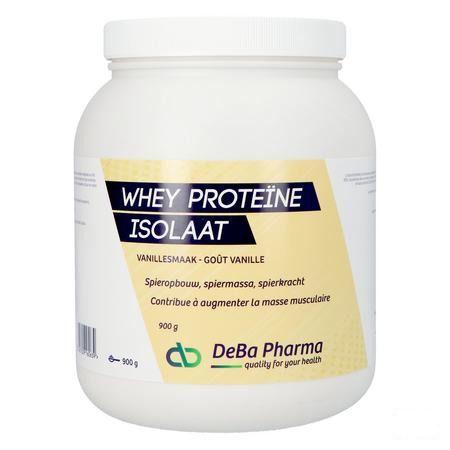 Whey Proteine Isolaat Vanille Capsule 900 gr  -  Deba Pharma