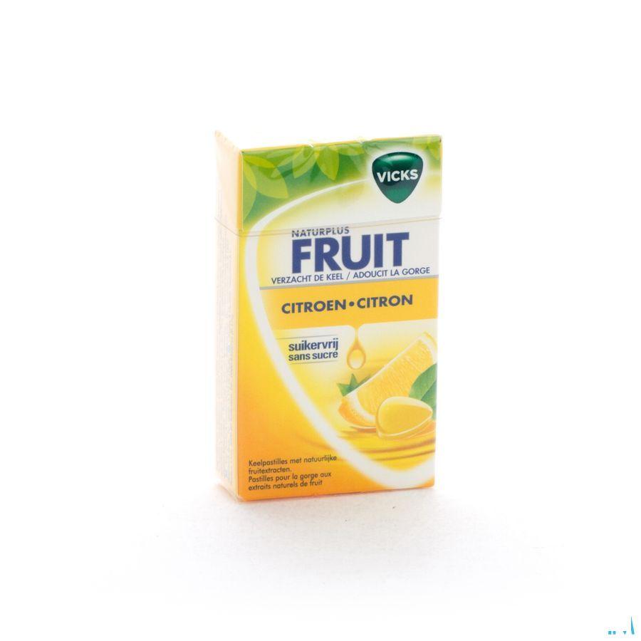 Vicks Lemon + c Zonder Suiker 40 gr Box
