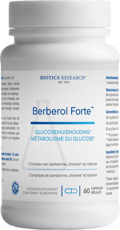 Biotics Berberol Forte 60 capsules  -  Energetica Natura