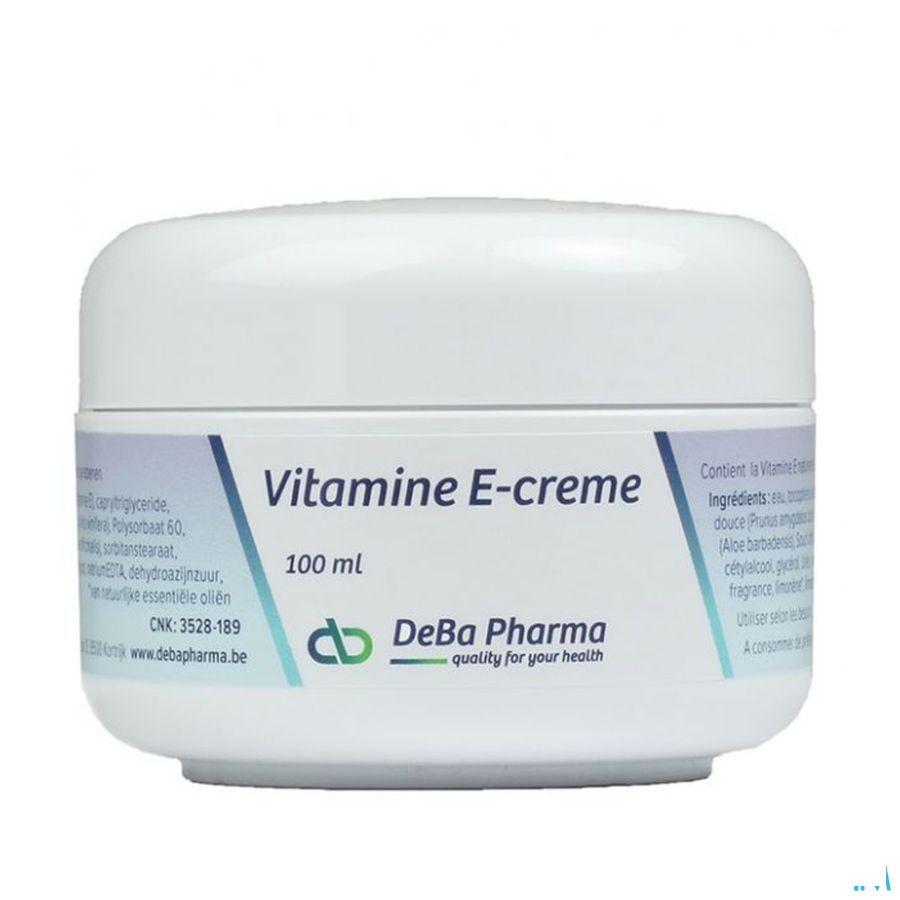 Vitamine E Creme 100 ml  -  Deba Pharma