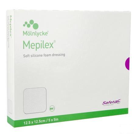 Mepilex Pansement Mousse Sil Abs Ster 12,5x12,5cm 5  -  Molnlycke Healthcare