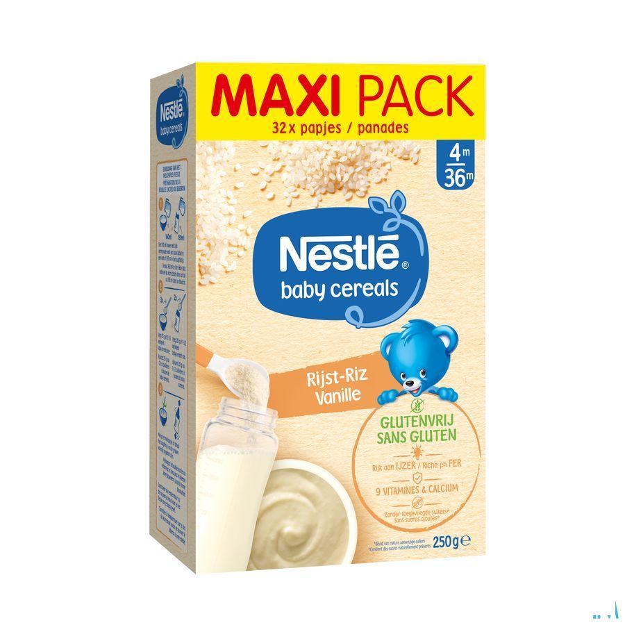 Nestle Baby Cereals Rijst Vanille Glutenvrij 500 gr  -  Nestle
