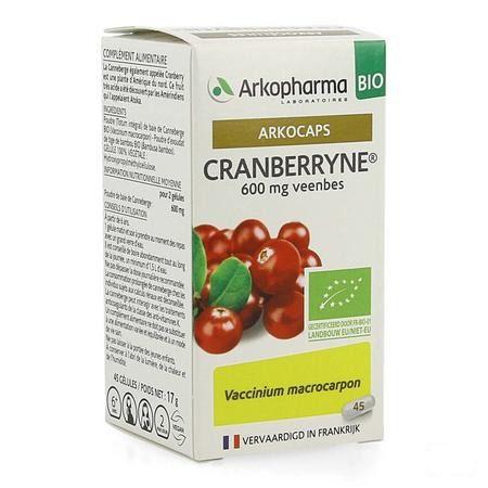 Arkocaps Cranberryne Bio Caps 45  -  Arkopharma