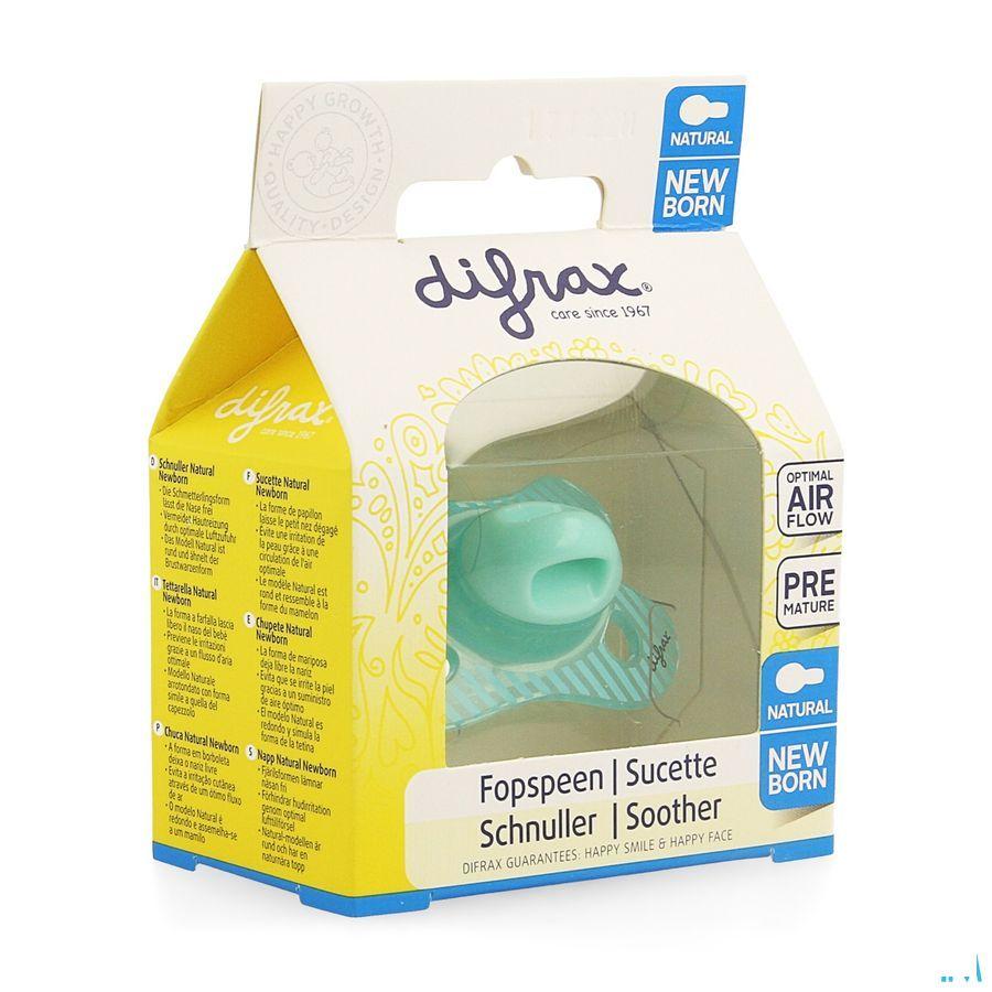 Difrax Fopspeen Natural Newborn  -  Difrax