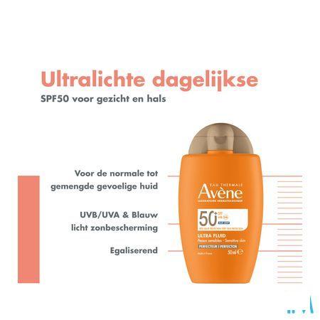 Avene Sol Spf50+ Ultra Fluid Perfecteur 50 ml