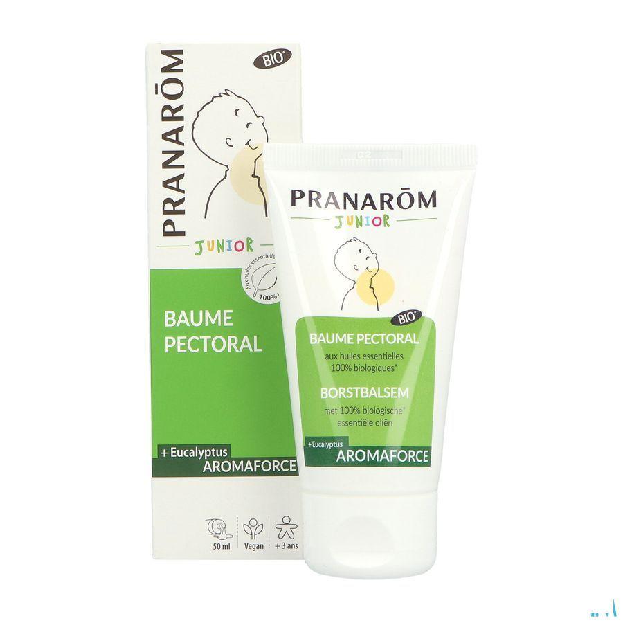Pranarom Aromaforce Junior Baume Pectoral Bio 50ml  -  Pranarom