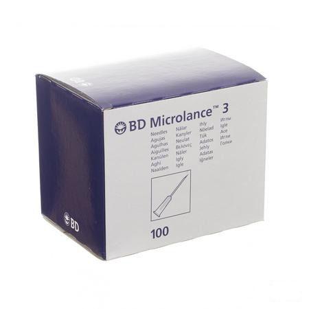 Bd Microlance 3 Aig.26G 1/2 Rb 0,45X13Mm Brun 100