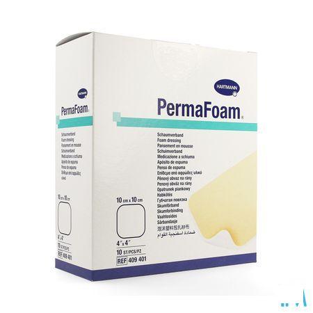 Permafoam Pansement Mousse 10x10cm 10 4094017  -  Hartmann