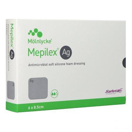 Mepilex Ag Verband Steriel 6,0x 8,5cm 5 287021  -  Molnlycke Healthcare
