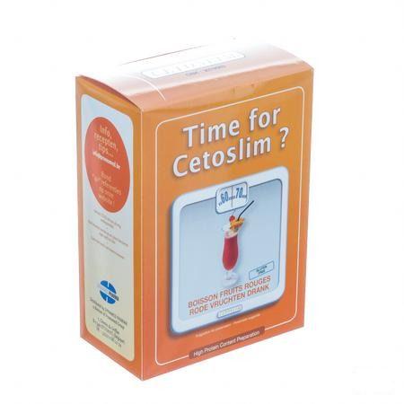 Cetoslim Boisson Fruits Rouges Pdr Sach 6X25G