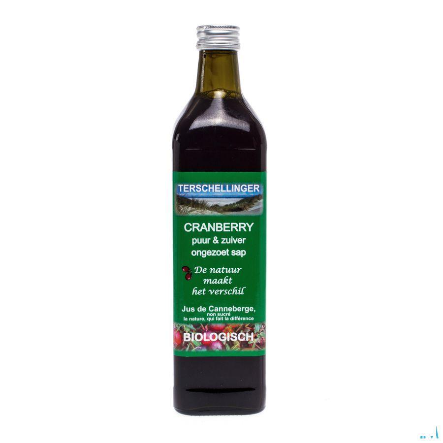 Skylge Cranberry Sap Ongezoet Eko 700 ml