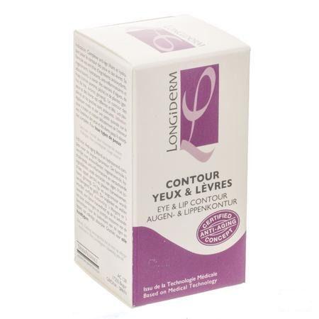 Longiderm Oog En Lipcontour Creme 15 ml