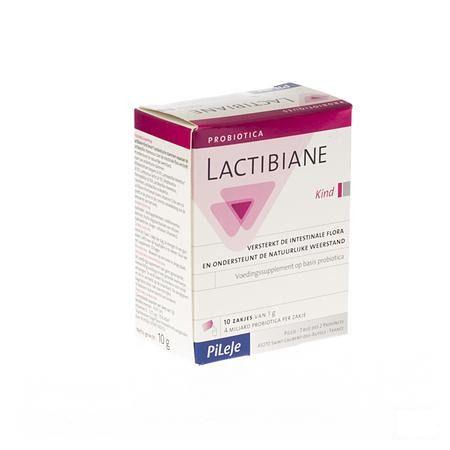 Lactibiane Kind Zakje 10x1 gr  -  Pileje