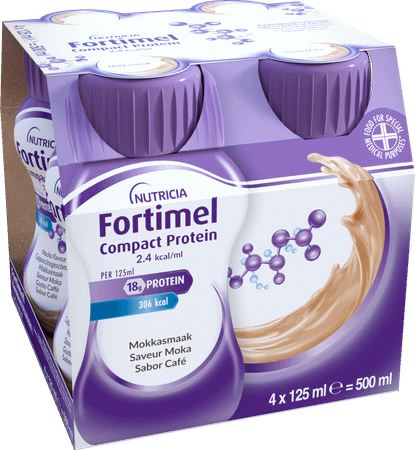 Fortimel Compact Protein 2.4Kcal Mokka 4 x 125 ml