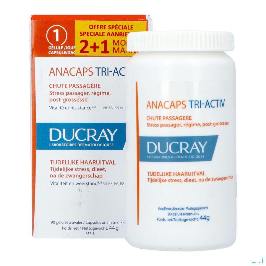 Ducray Anacaps Tri-Activ Caps 90