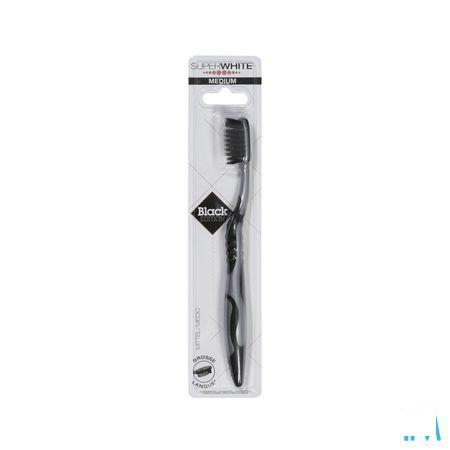 Superwithe Tandenborstel Black Edition Medium