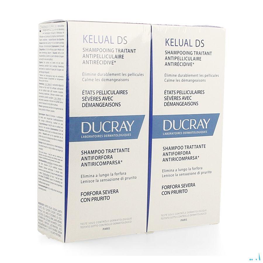 Ducray Kelual Ds Shampoo Anti roos Duo 2x100 ml
