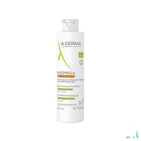 Aderma Exomega Control Emol. Schuimende Gel 200 ml  -  Aderma Benelux