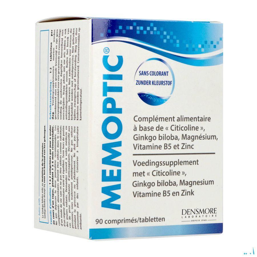 Memoptic Tabletten 90  -  Densmore Laboratoire