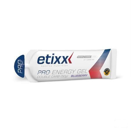 Etixx Double Carb Energy Gel Prol.Blueberry12X60ml  -  Ceres Pharma