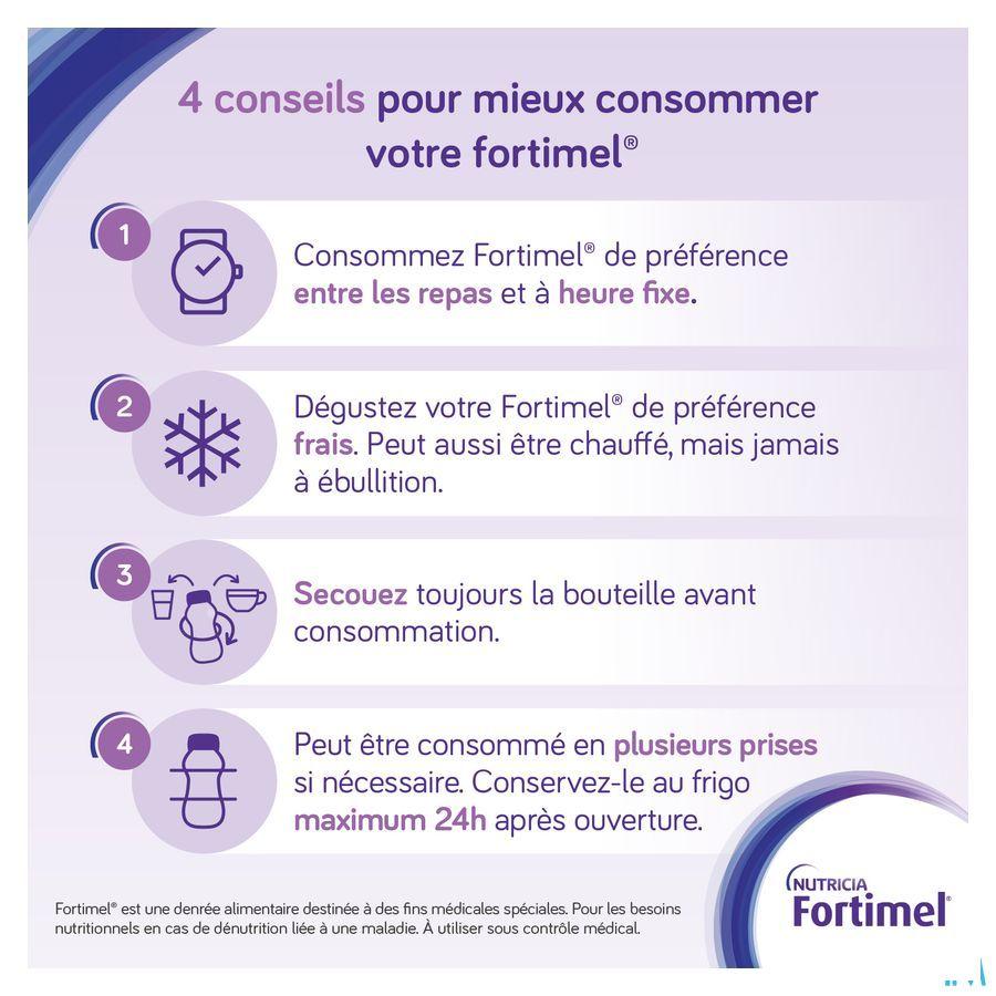 Fortimel Compact 2.4Kcal Aardbei 4X125 ml  -  Nutricia