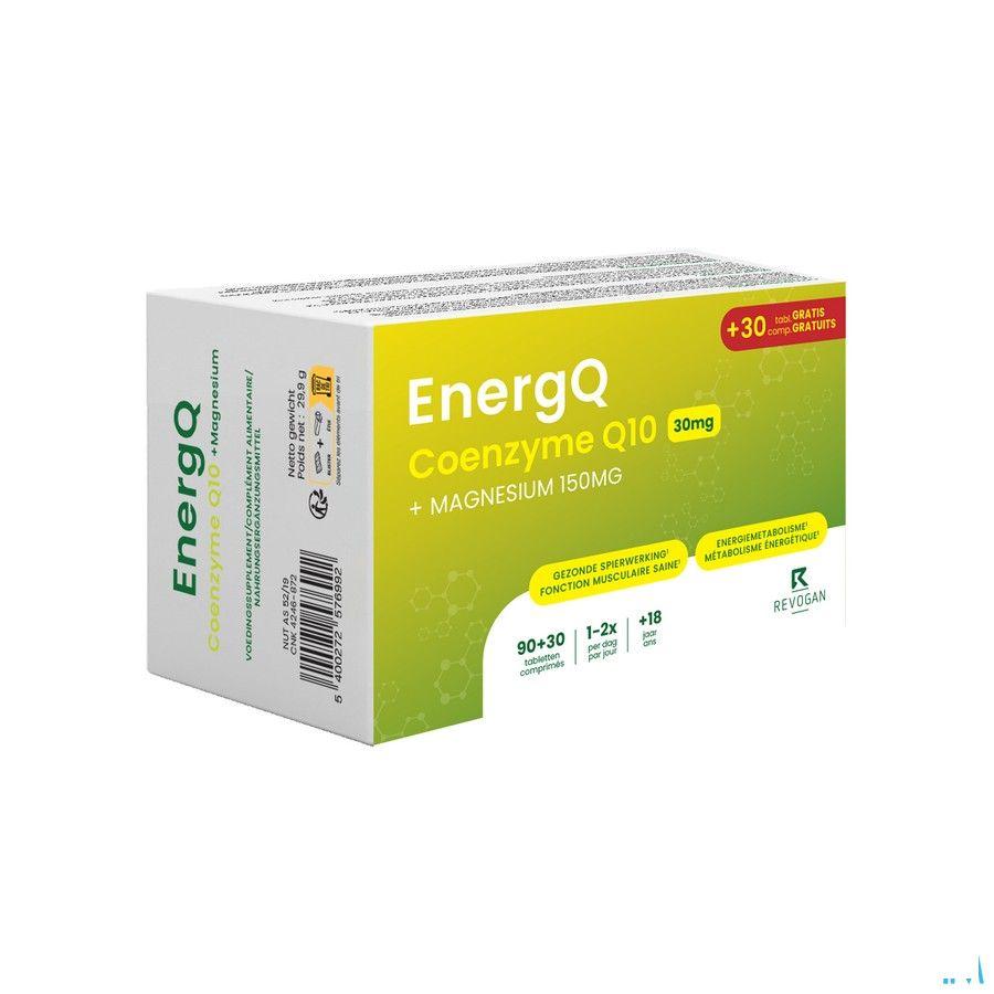 Coenzyme Q10 30Mg+Mg Comp 90+ Comp 30 Grat.Revogan