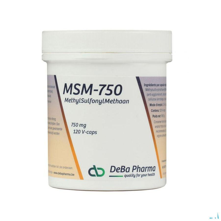 Msm-750 Capsule 120  -  Deba Pharma