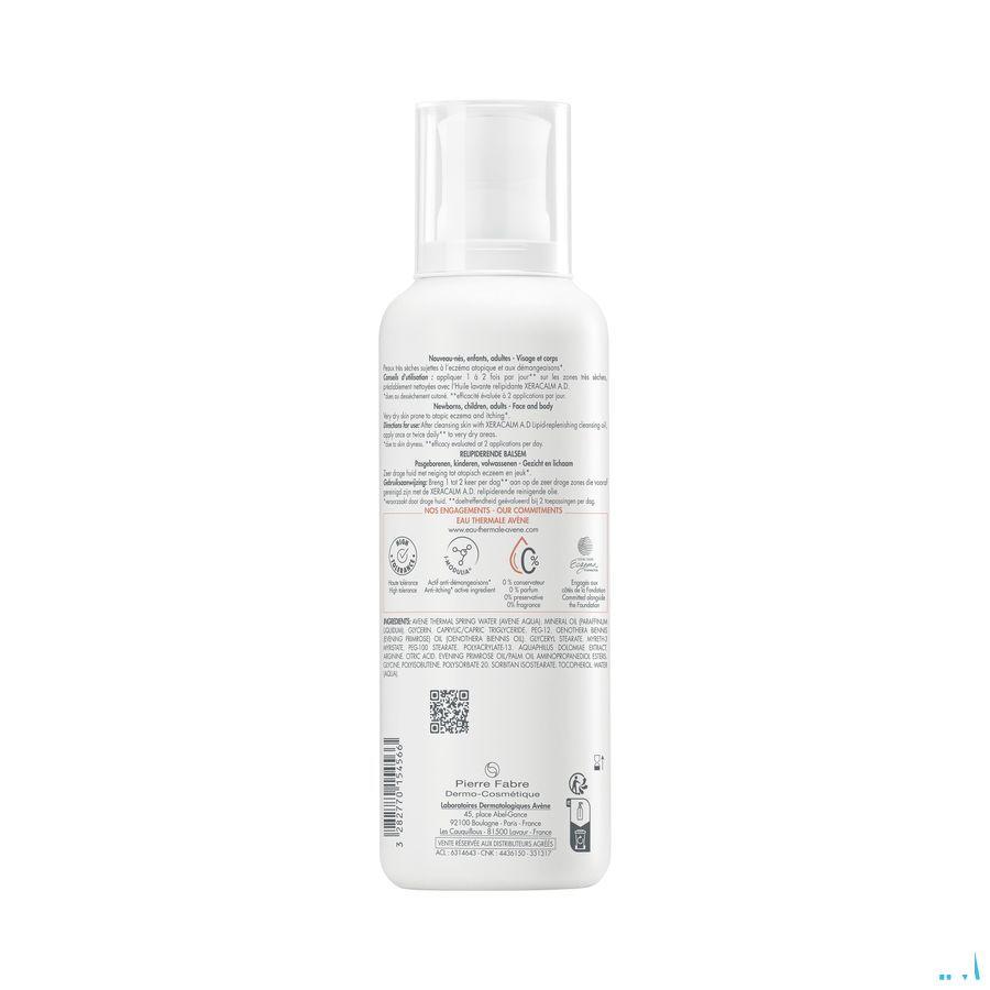 Avene Xeracalm A.D. Balsem Relipiderend 400 ml