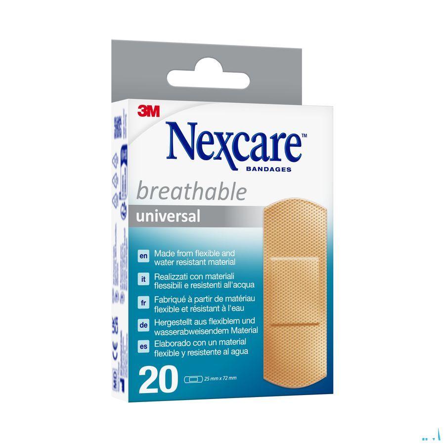 Nexcare 3M Breath.Univ.25X72Mm Strips 20 N0320Ns-1  -  3M