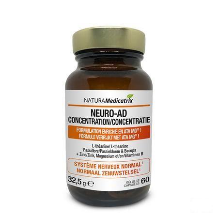 Neuro-ad Concentration Pot Capsule 60  -  Natura Medicatrix