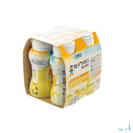 Resource Junior Vanille 4x200 ml  -  Nestle