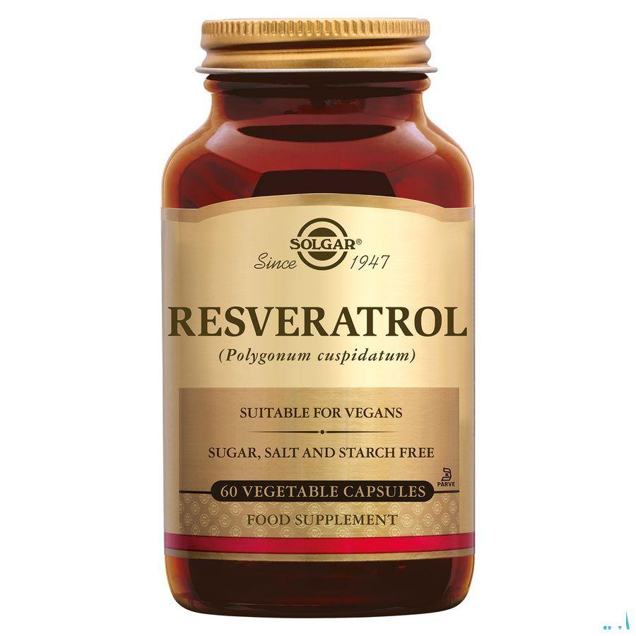 Solgar Resveratrol V-Caps 60  -  Solgar Vitamins