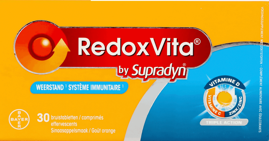 Redoxvita Triple Action Bruistabl 30