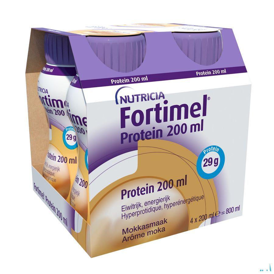 Fortimel Protein 200 ml Mokka 4X200 ml  -  Nutricia