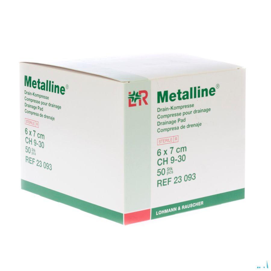 Metalline Kompres Drainage Ster 6x7cm 50 23093  -  Lohmann & Rauscher