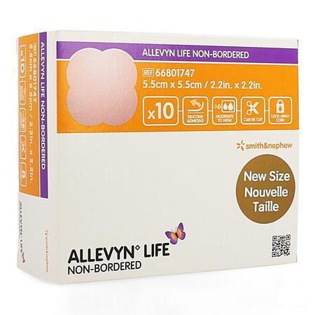 Allevyn Life Non Bordered 5,5X5,5Cm 10 66801747  -  Smith Nephew