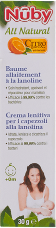 Nuby Citroganix Tepelcreme Met Lanoline 30 gr  -  New Valmar
