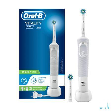 Oral-B  Brosse Dents Vitality White + Box