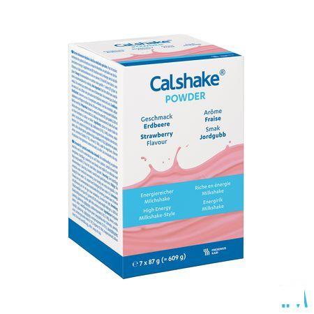 Calshake Fraise Sachet 7x87g 7951151  -  Fresenius