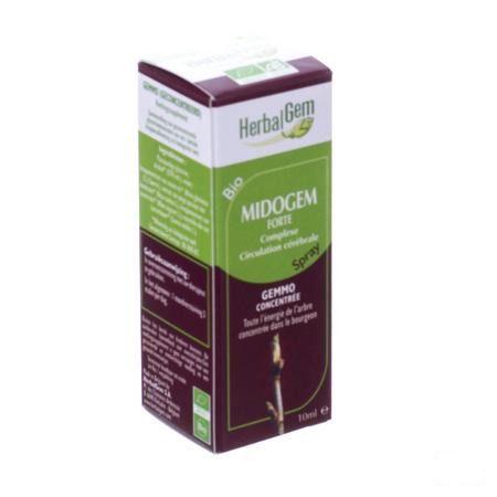 Herbalgem Midogem Forte Cerebr.circul.cplx Spr10 ml  -  Herbalgem