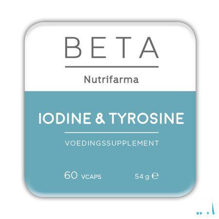 Beta Iodine & Tyrosine V-Capsule 60  -  Nutrifarma