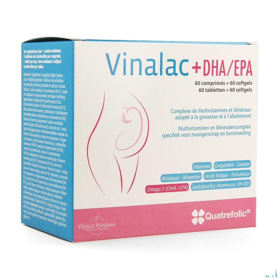 Vinalac DhA-epa Comprimes 60 + softgels 60