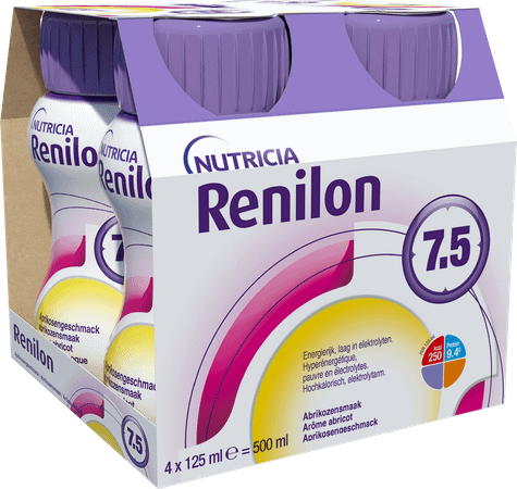 Renilon 7.5 Abrikoos 4X125 ml