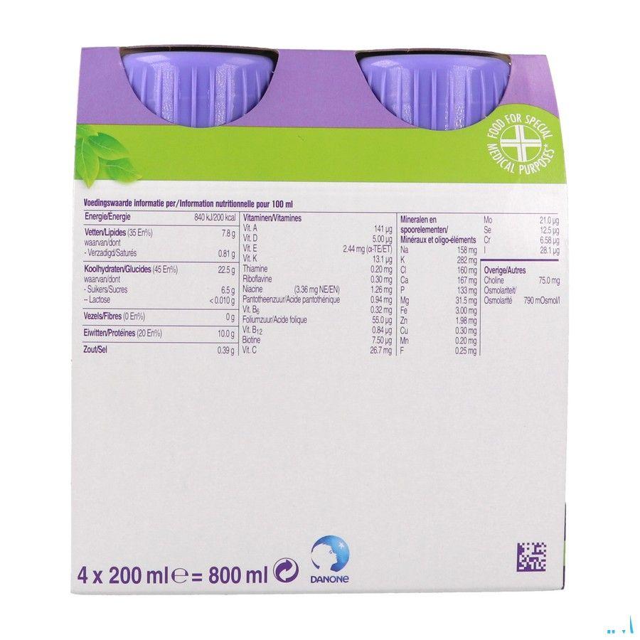 Fortimel Plantbased Pr.2Kcal Pom./Wor./Gem.4X200 ml  -  Nutricia