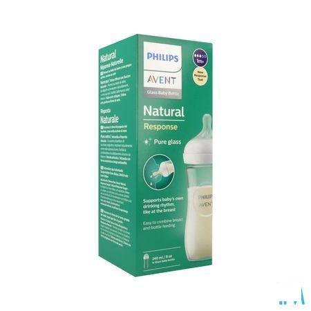 Philips Avent Natural 3.0 Zuigfles Glas 240 ml