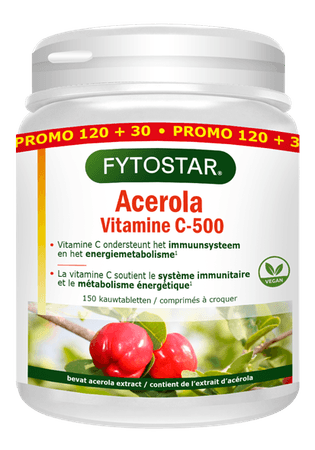 Acerola 500 Tabletten 120 + 30  -  Ocebio
