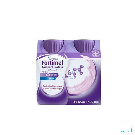 Fortimel Compact Protein 2.4Kcal Bosvrucht 4 x 125 ml