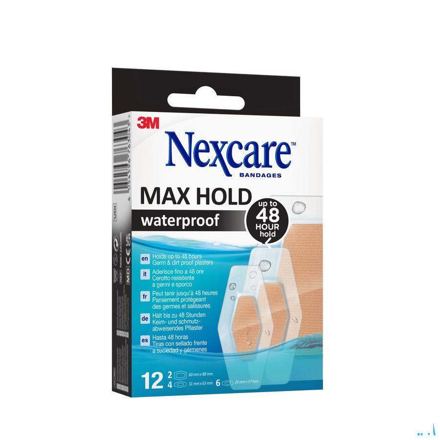 Nexcare 3M Maxhold Wtp Assortiment 3 Maten 12  -  3M