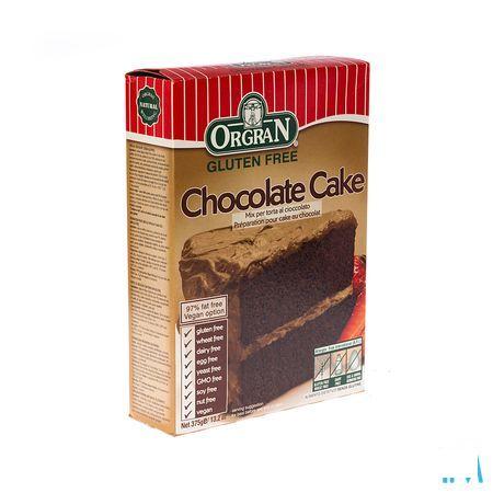 Orgran Mix Cake Chocolat 375 gr 4501  -  Revogan